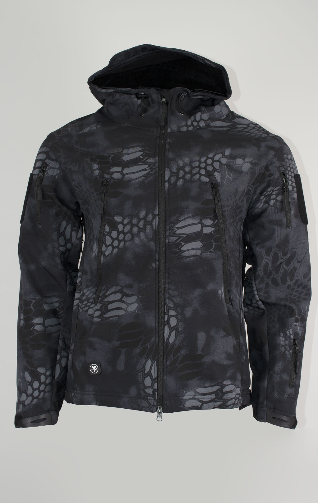 Куртка с капюшоном SABADO TAD SOFT SHELL black python f-1904 