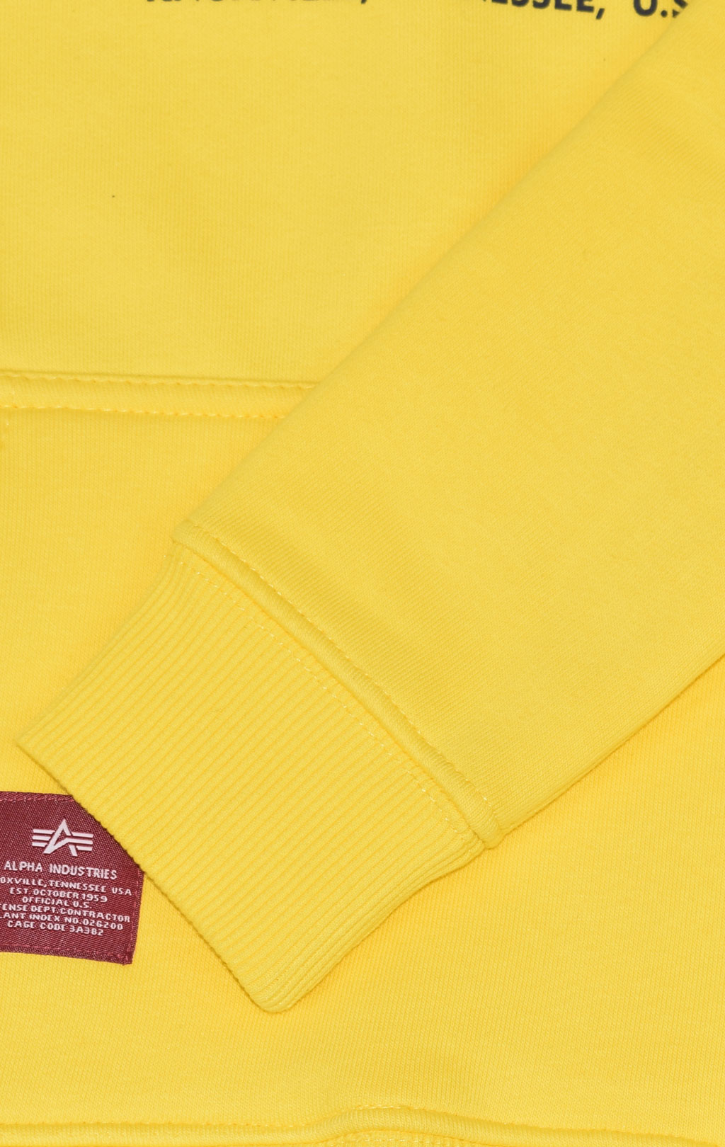 Детская толстовка ALPHA INDUSTRIES BASIC HOODY empire yellow 