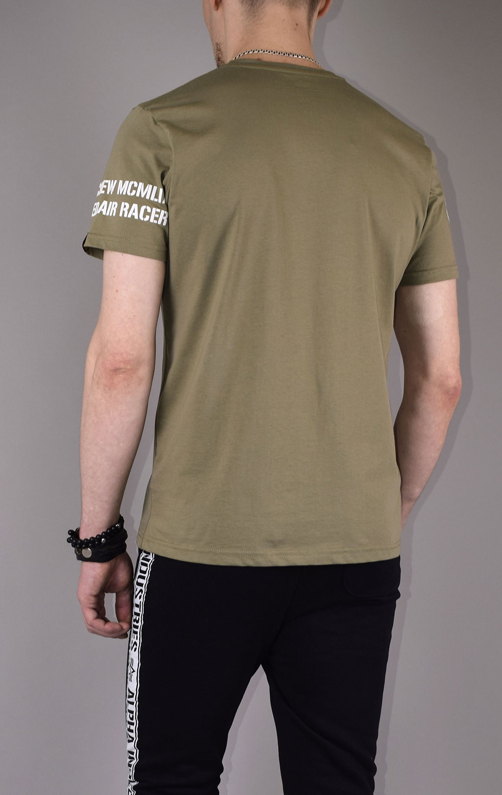 Футболка ALPHA INDUSTRIES UNLIMITED olive 