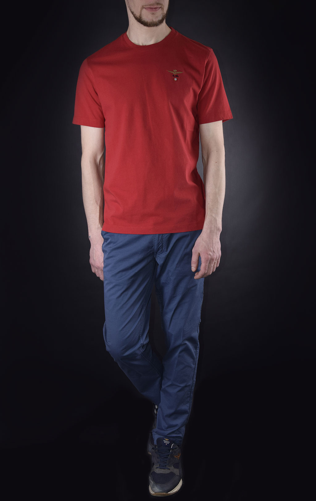 Футболка AERONAUTICA MILITARE rosso sport (TS 1580) 