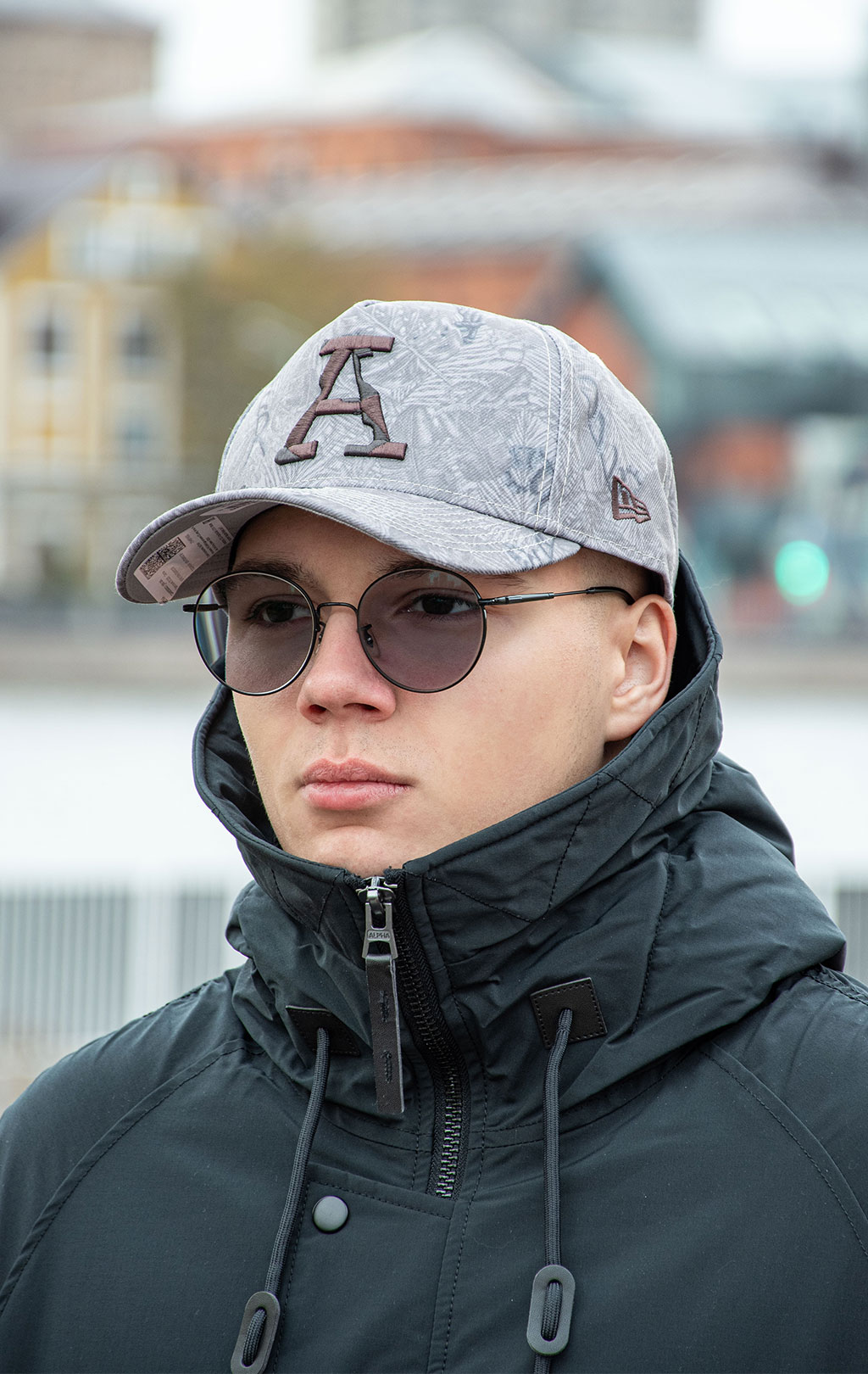 Бейсболка ALPHA INDUSTRIES ALPHA INDUSTRIES 94 FW 25/26 khaki botanic camo 