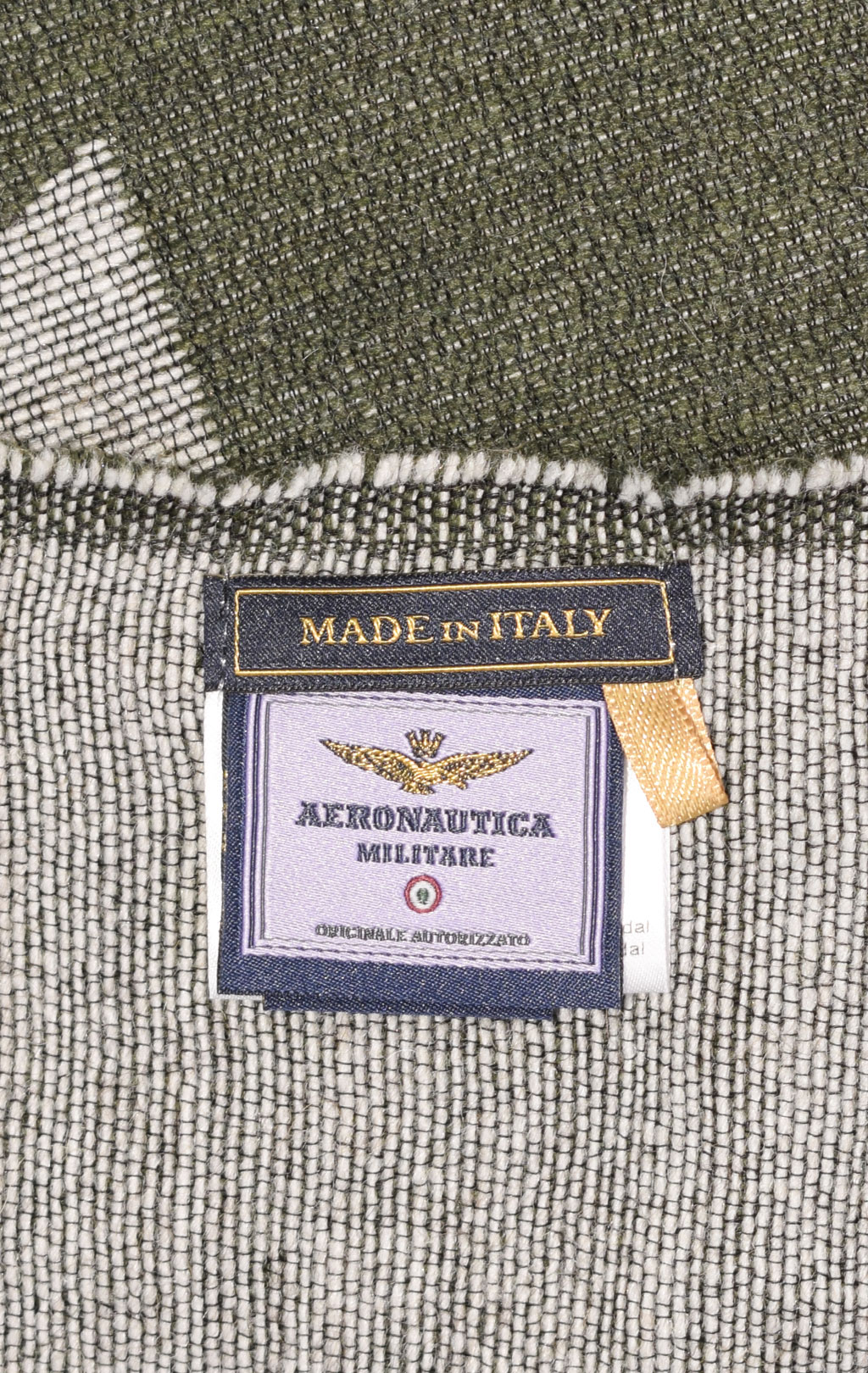 Шарф AERONAUTICA MILITARE FW 23/24/IT verde/ghiaccio (SH 1132) 