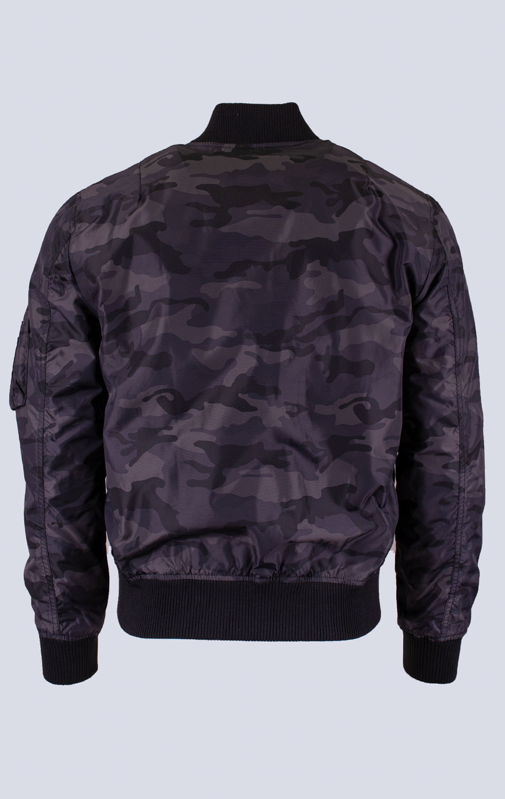 Ветровка-бомбер ALPHA INDUSTRIES MA-1 TT black camo 