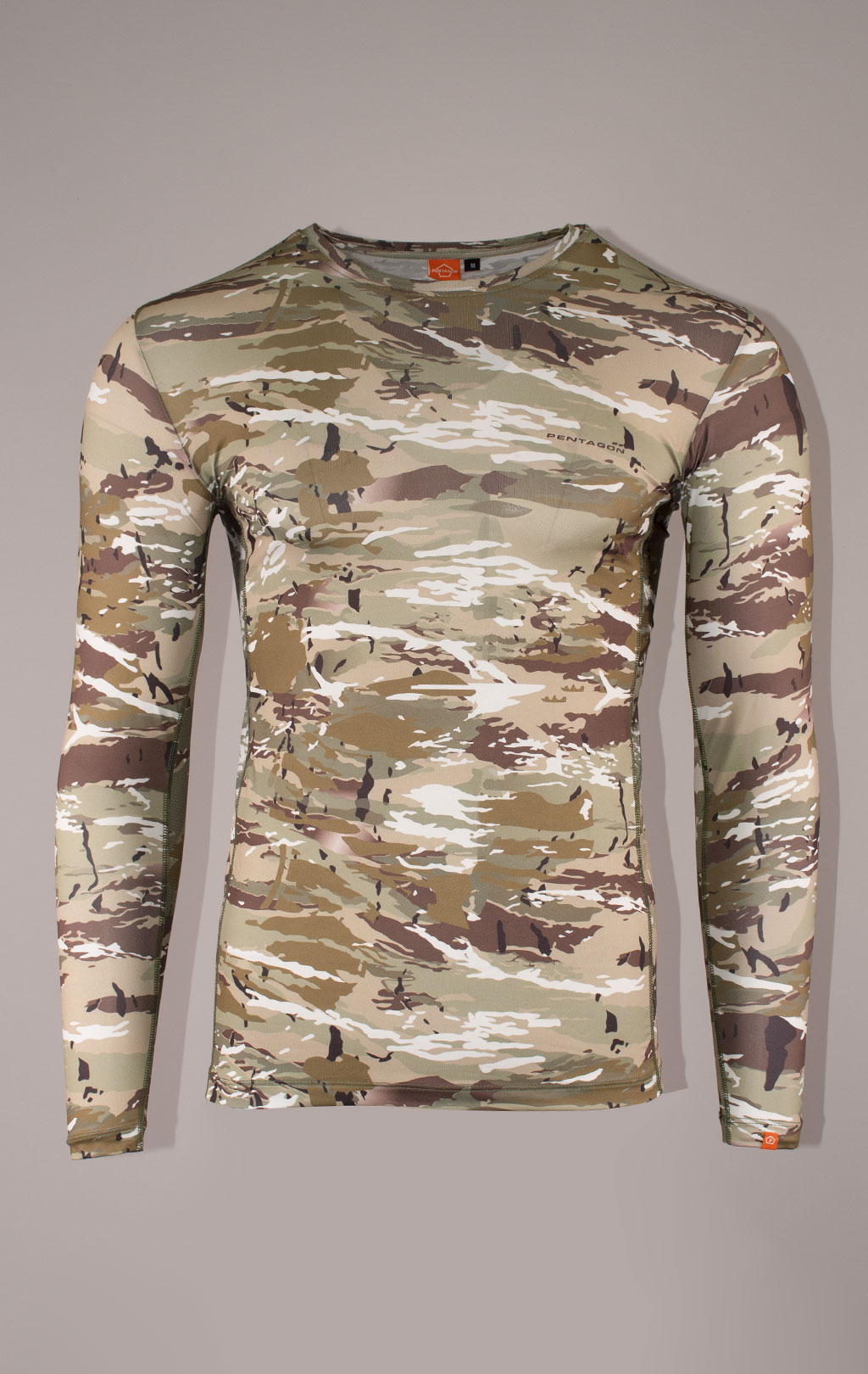 Лонгслив тактический Pentagon APOLLO ACTIVITY полиэстер92%/эластан8% MJC® SYSTEM camo penta 11012 