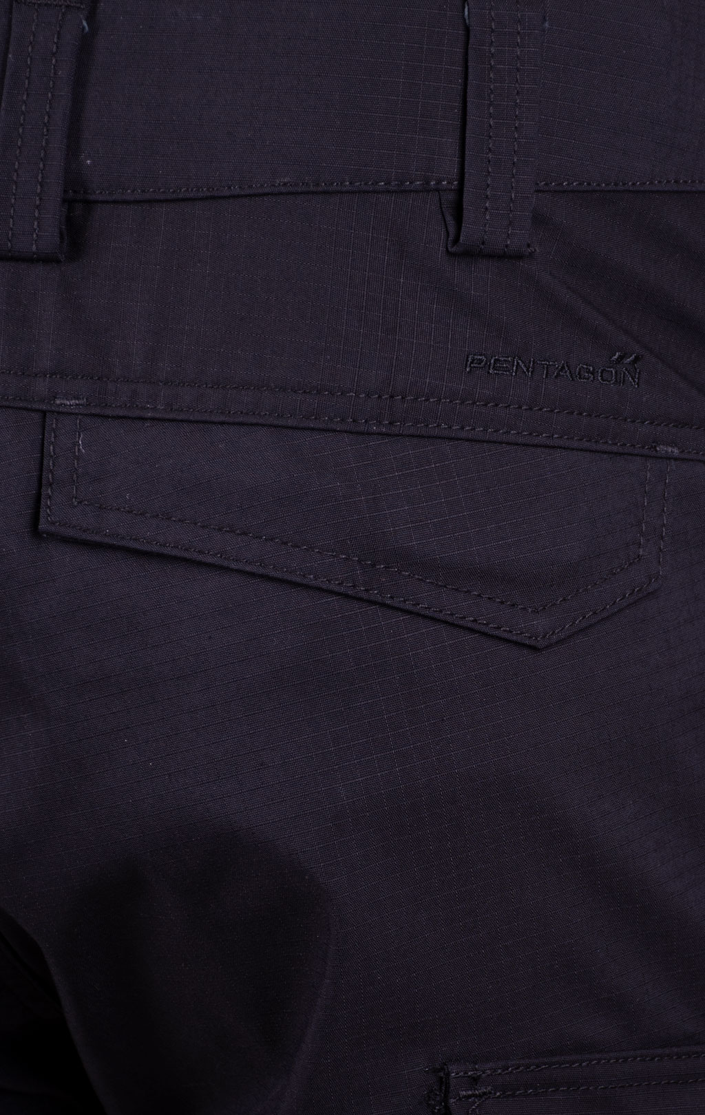 Брюки тактические Pentagon WOLF хлопок35%/полиэстер65% Rip-Stop stretch black 05031 