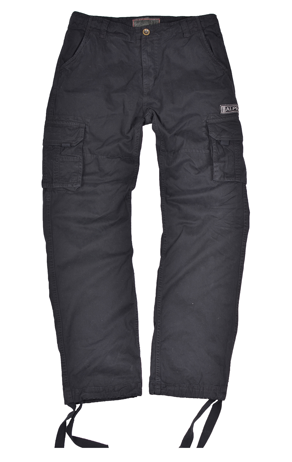 Брюки-карго ALPHA INDUSTRIES JET PANT big size black (#101212) 