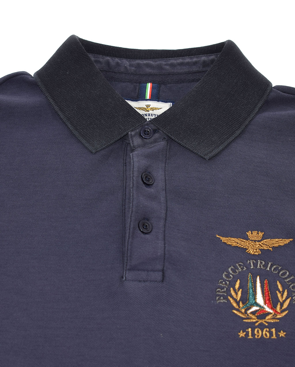 Футболка-поло AERONAUTICA MILITARE /IN blue navy (PO 1307) 