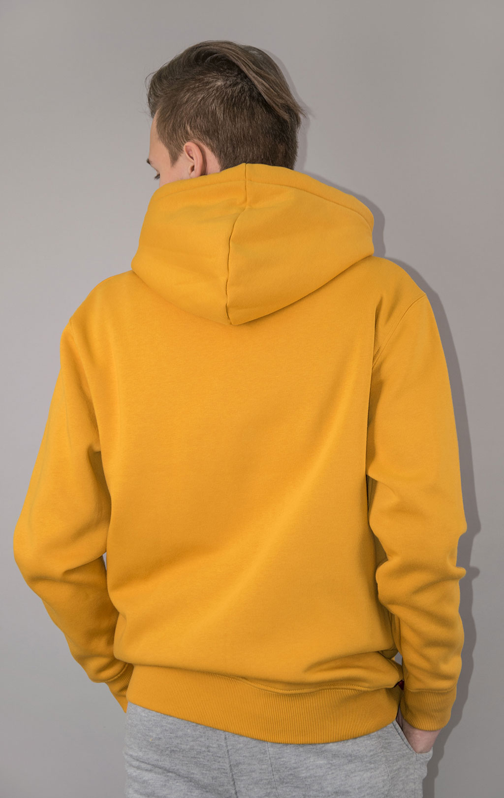 Толстовка ALPHA INDUSTRIES BASIC HOODY SMALL LOGO wheat 