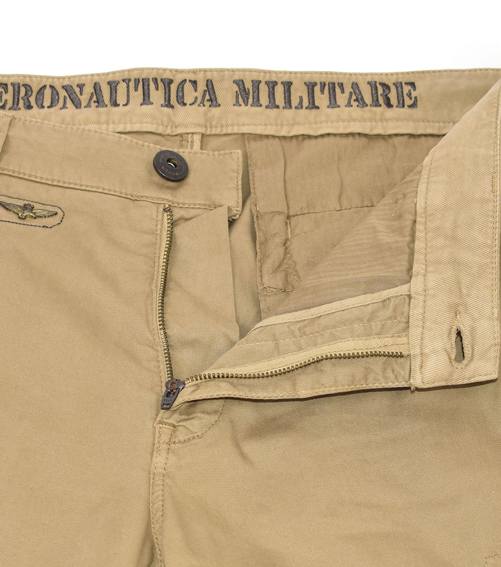 Брюки-карго AERONAUTICA MILITARE SS 20/AL khaki (PA 1329) 