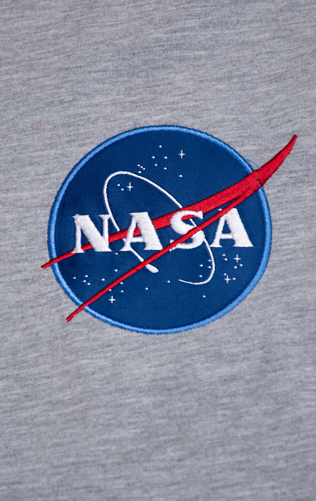 Футболка ALPHA INDUSTRIES NASA SPACE SHUTTLE T grey heather 