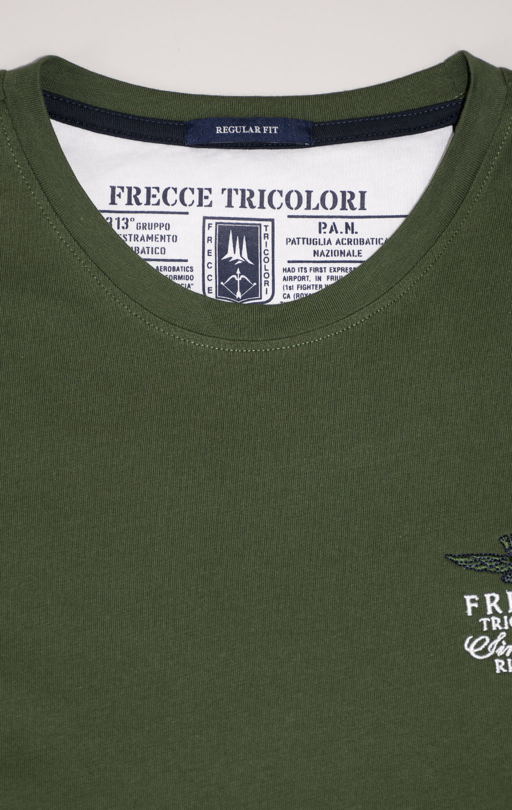 Футболка AERONAUTICA MILITARE SS 24/BD seaweed green (TS 2062) 