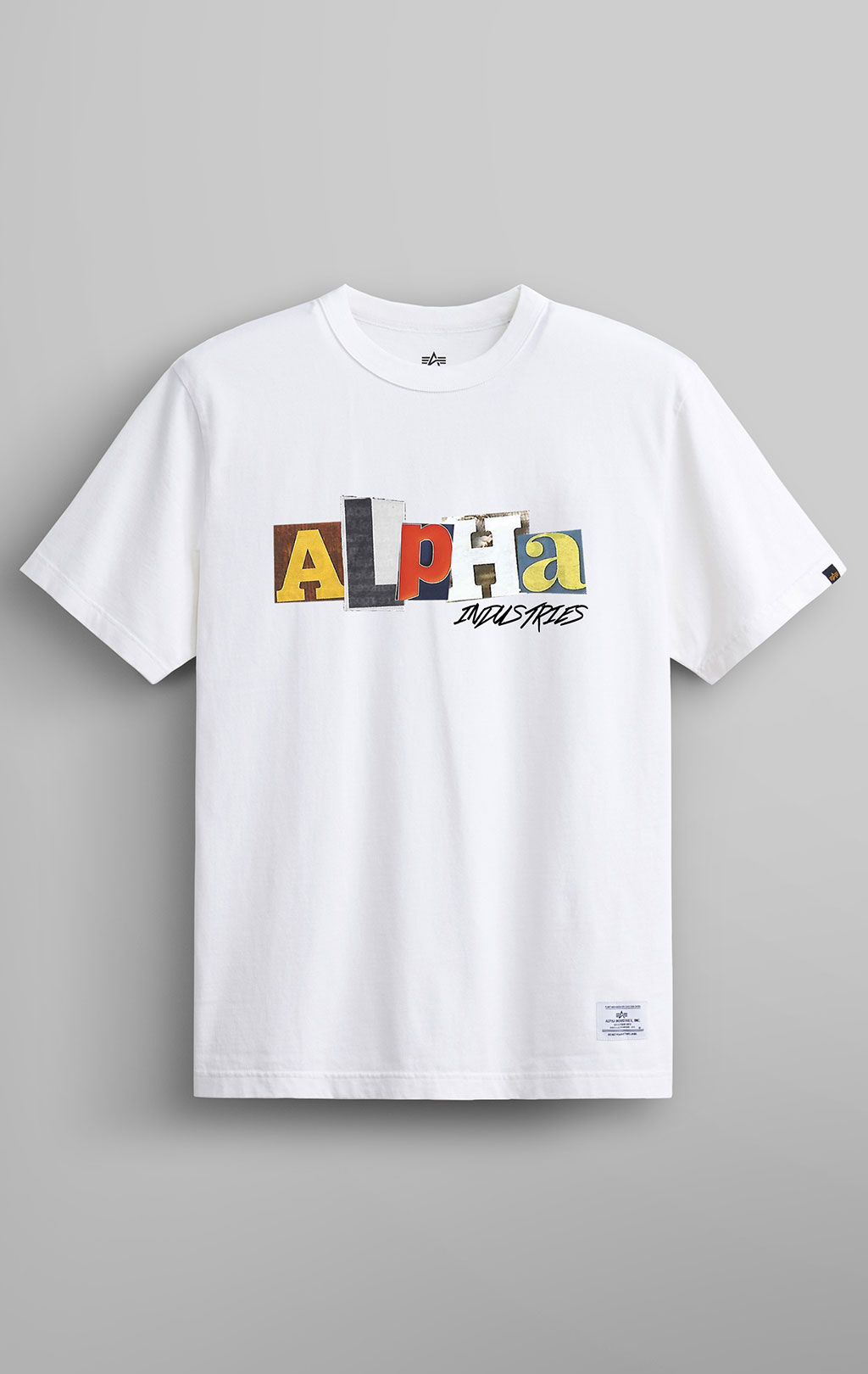 Футболка ALPHA INDUSTRIES ALPHA RANSOM TEE SS 24 white 