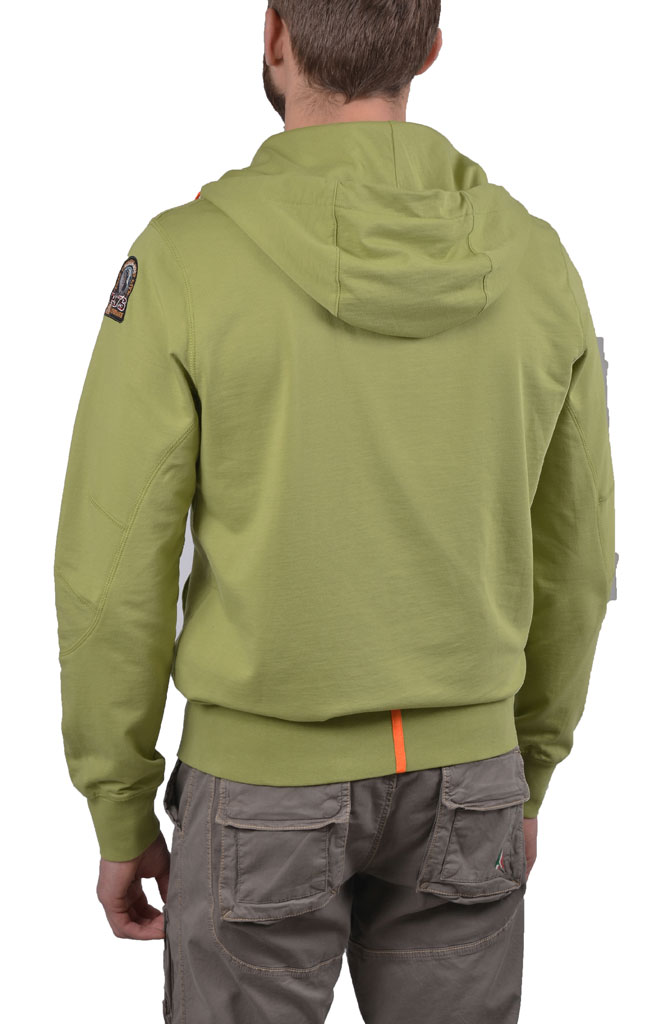 Толстовка PARAJUMPERS GRASS zipp up kiwi 