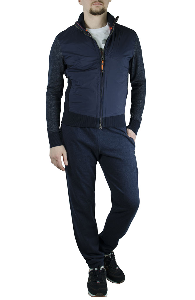 Толстовка PARAJUMPERS EVERETT indigo melange 