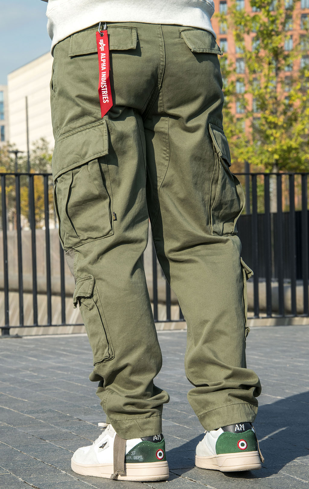 Брюки-карго ALPHA INDUSTRIES ACU PANT FW 23/24 OG-107 green 