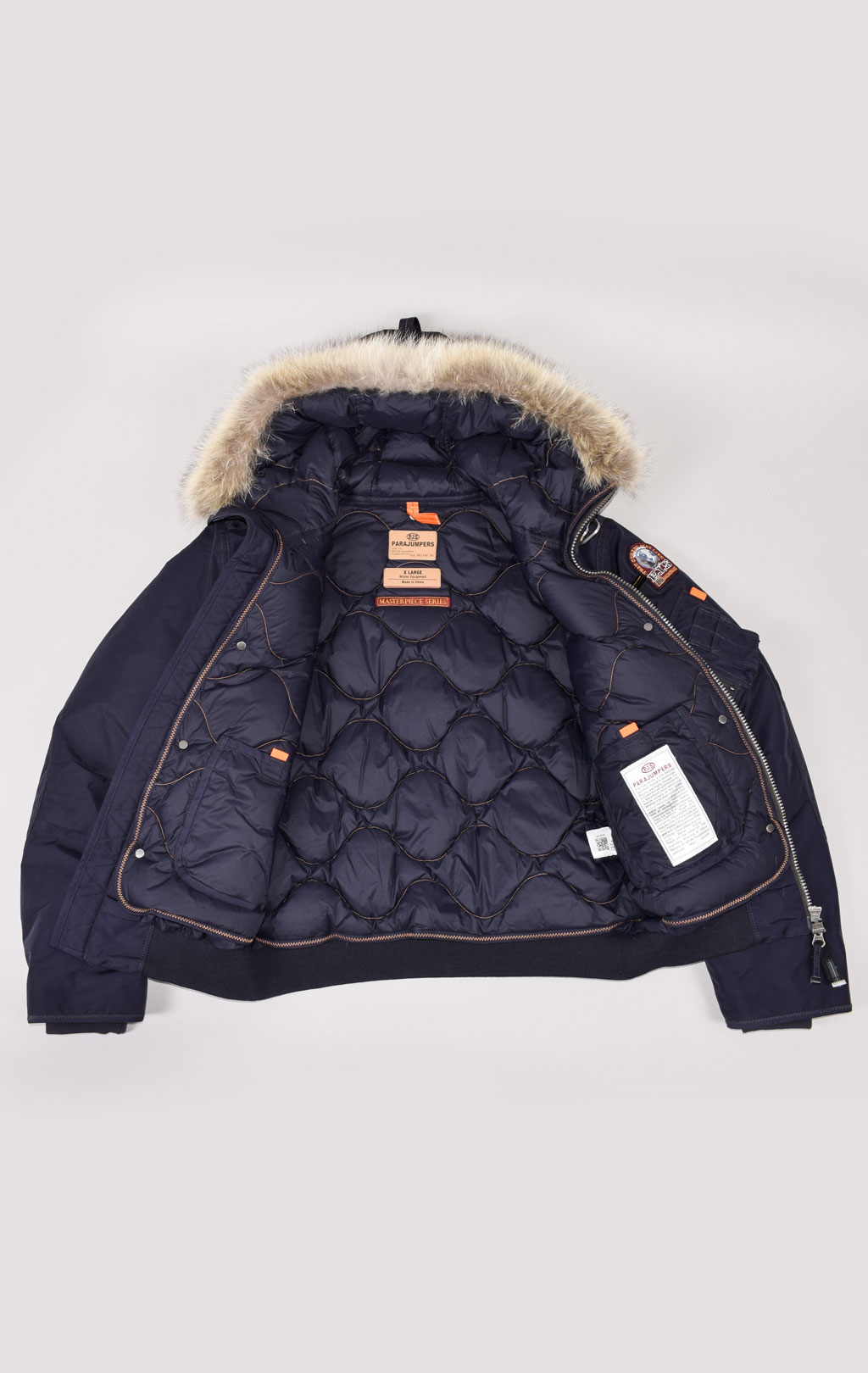 Аляска-пуховик PARAJUMPERS GOBI navy 