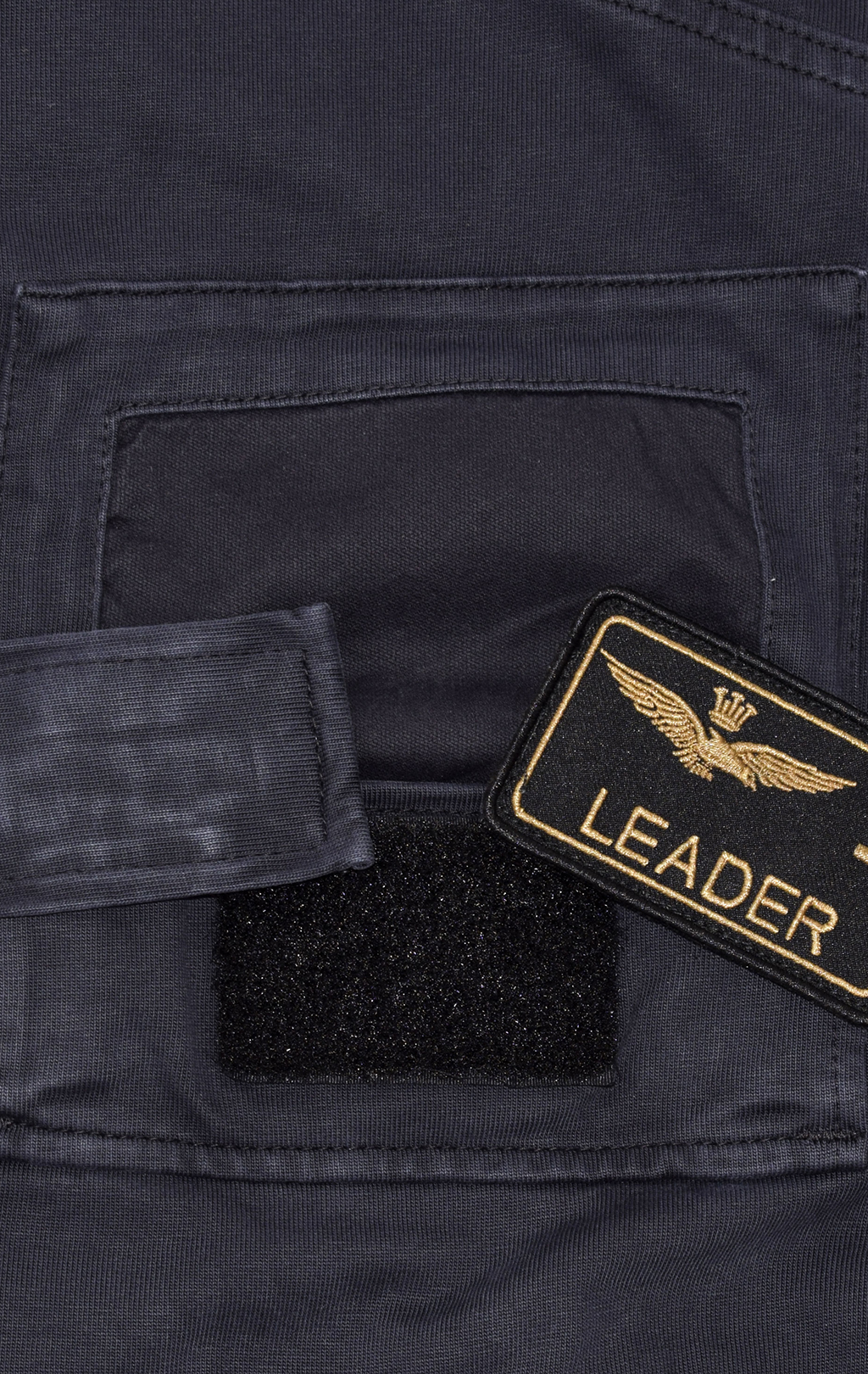 Брюки-карго AERONAUTICA MILITARE big size SS 21/AL blue black (PF 743)