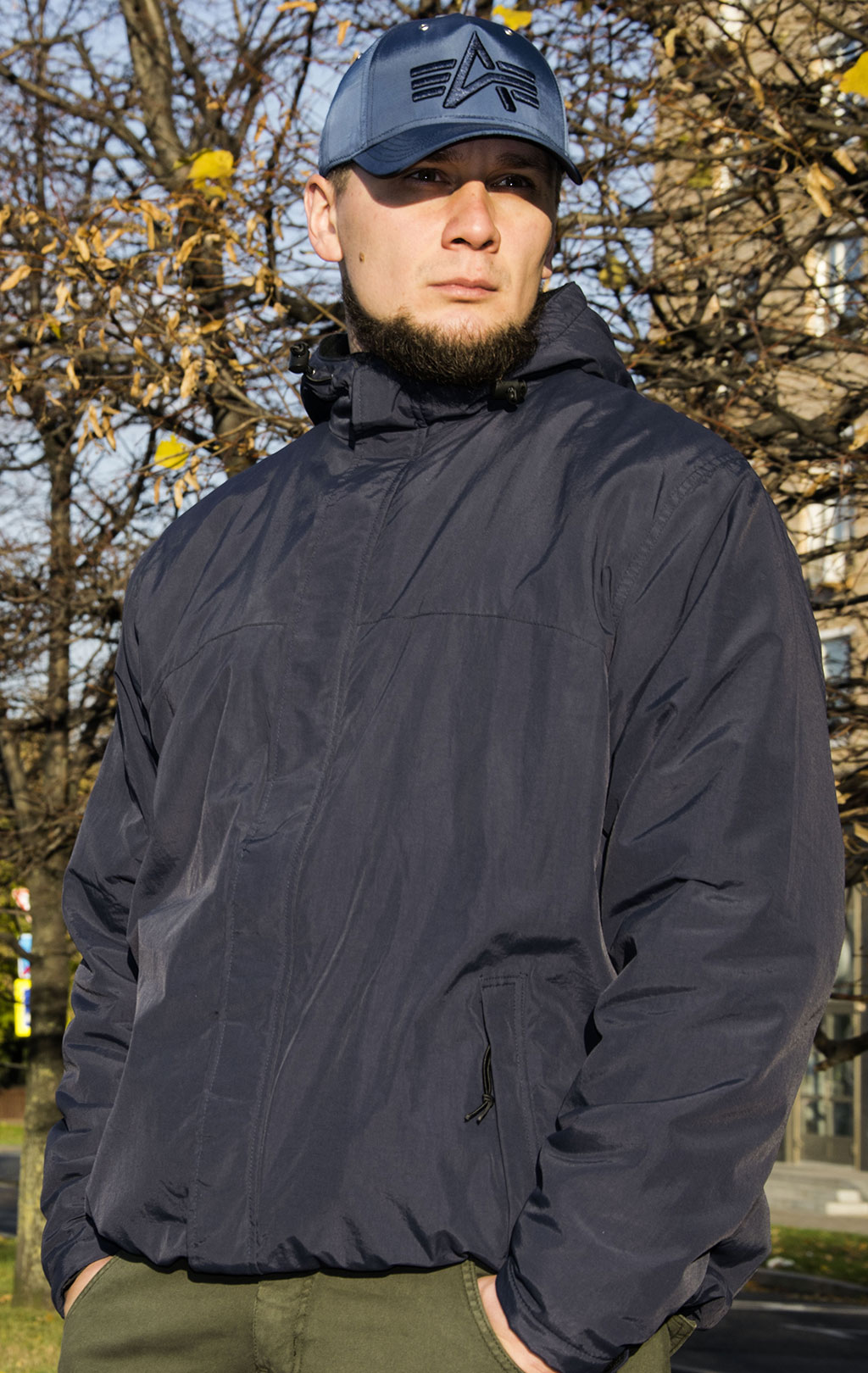 Куртка Surplus WINDBREAKER ZIPPER navy 