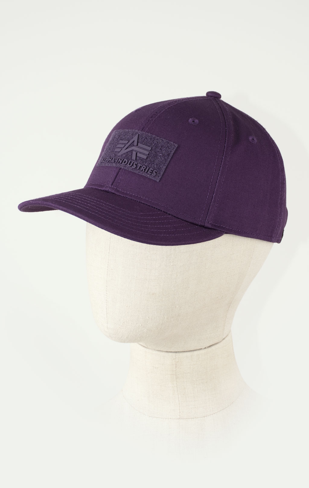 Бейсболка ALPHA INDUSTRIES VELCRO CAP plum 
