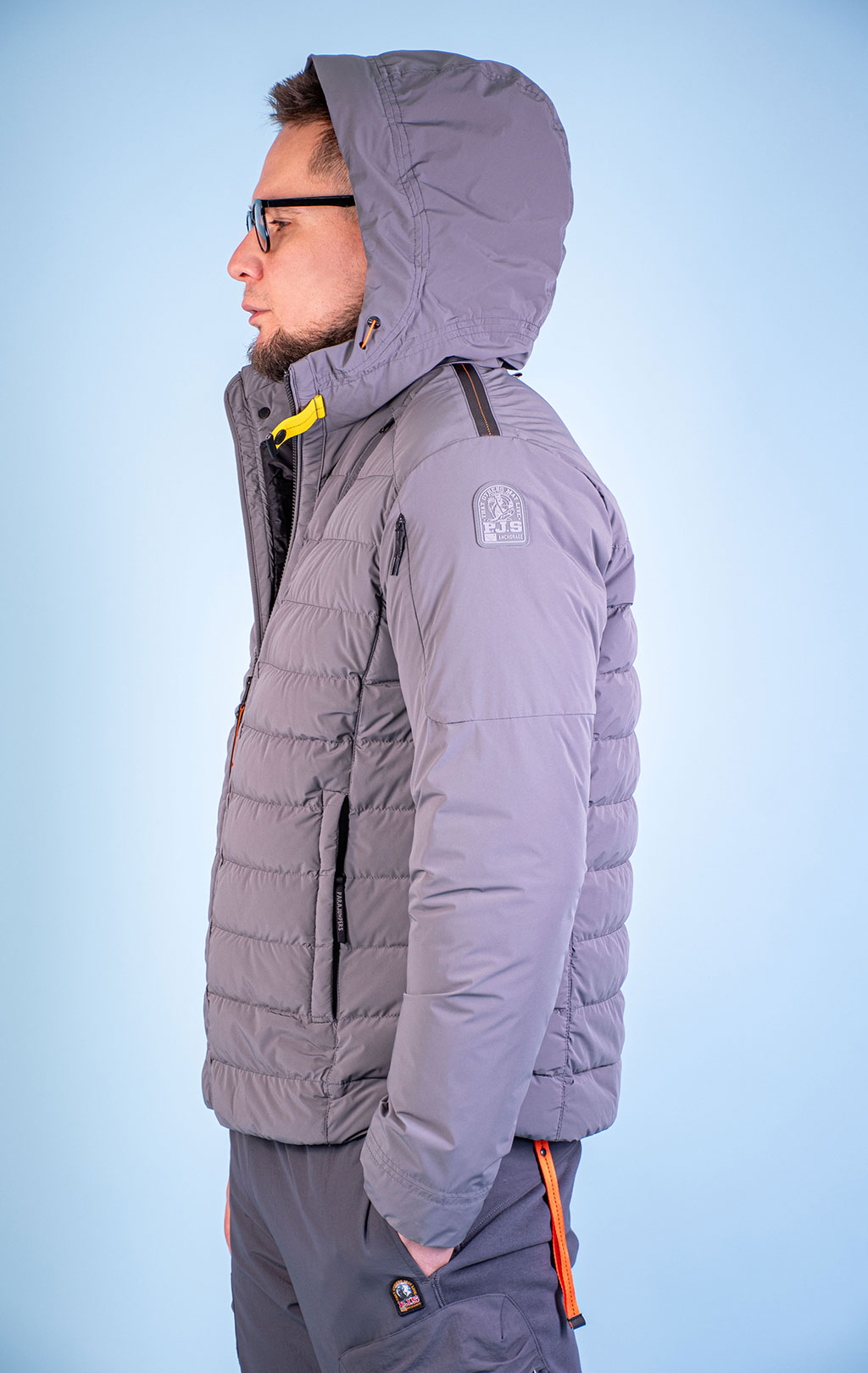 Куртка-пуховик PARAJUMPERS COLBERT FW 25/26 pewter 