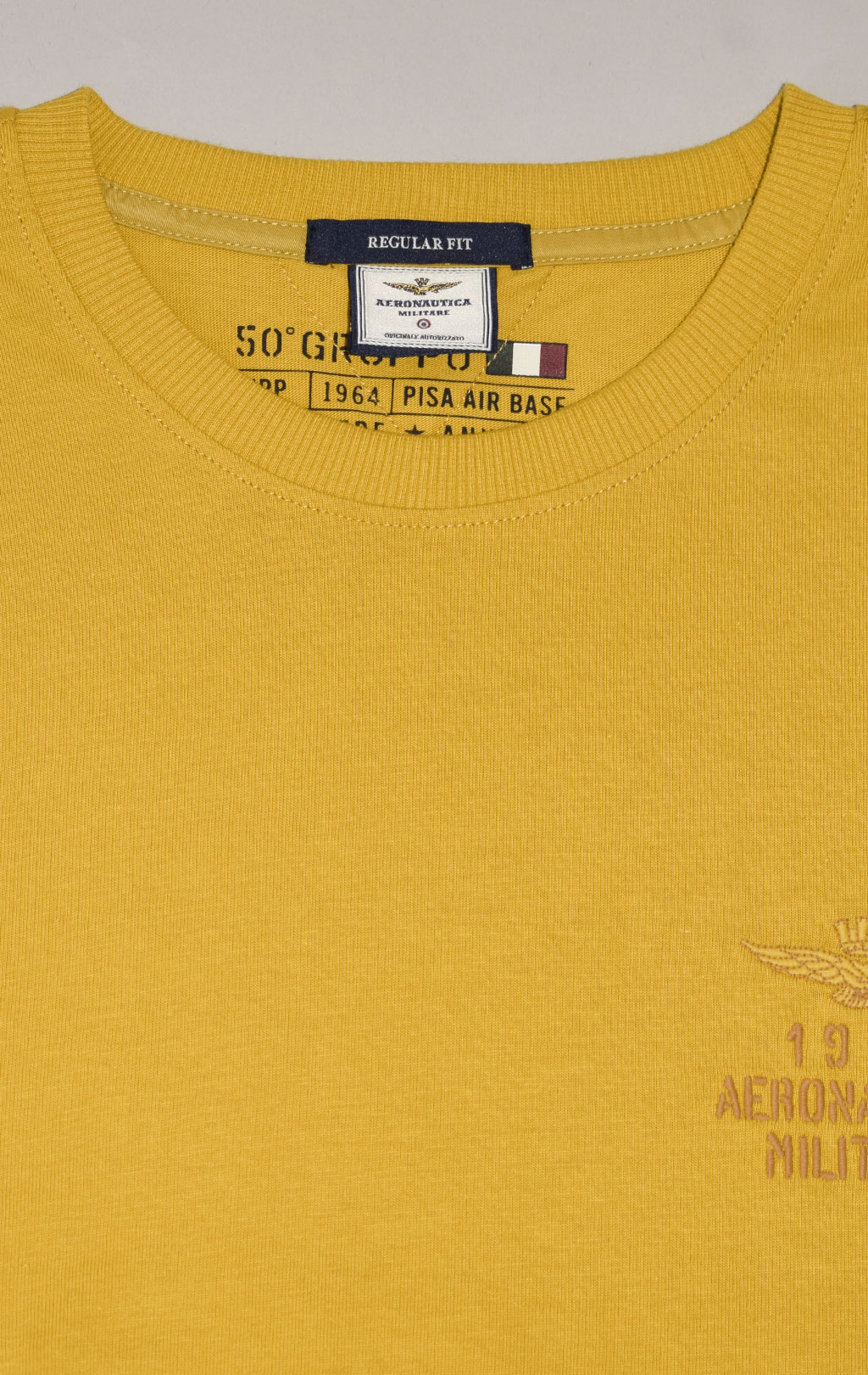 Футболка AERONAUTICA MILITARE FW 23/24/TR yellow (TS 2129) 