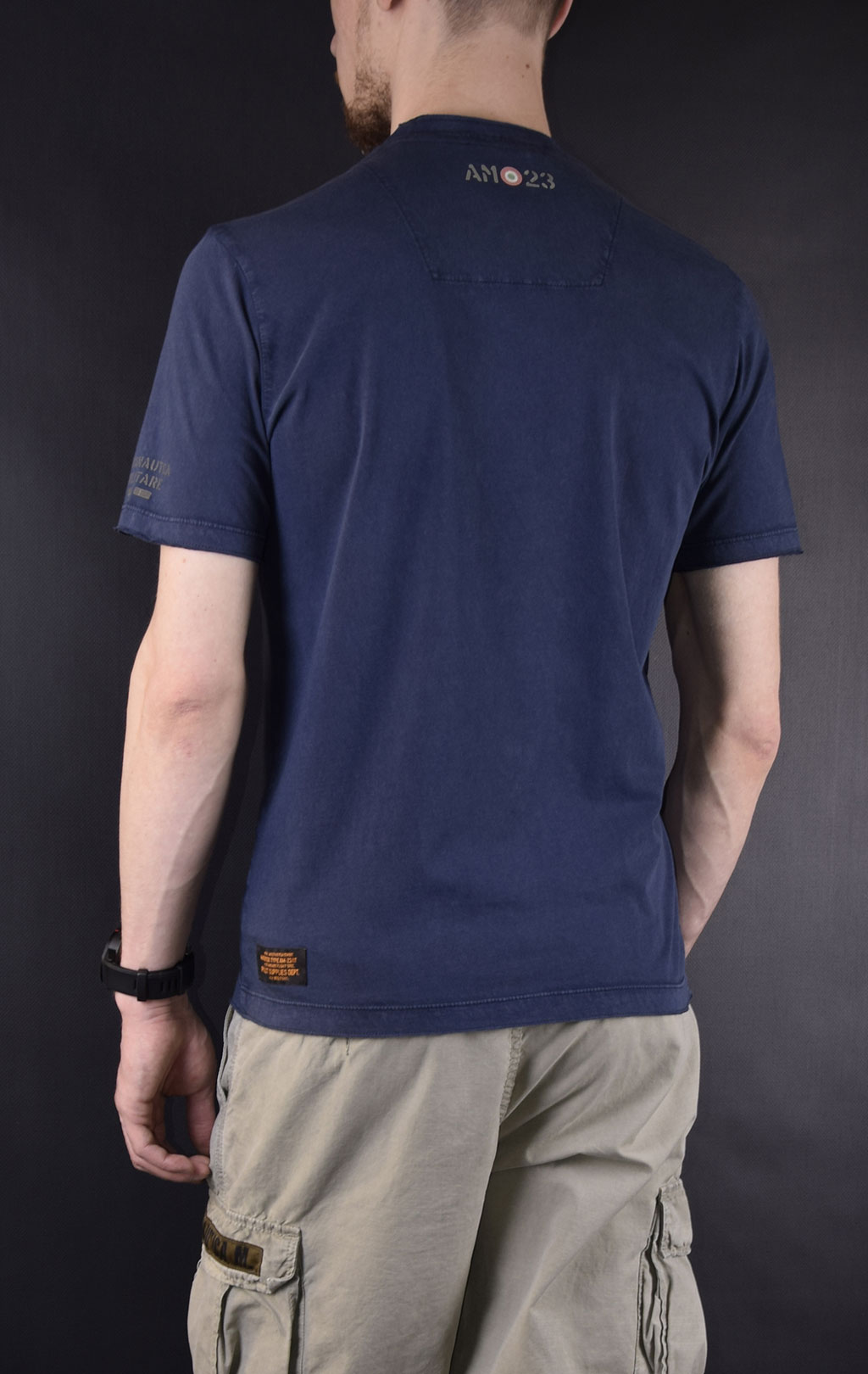 Футболка AERONAUTICA MILITARE SS19 blue aperto (TS 1601) 