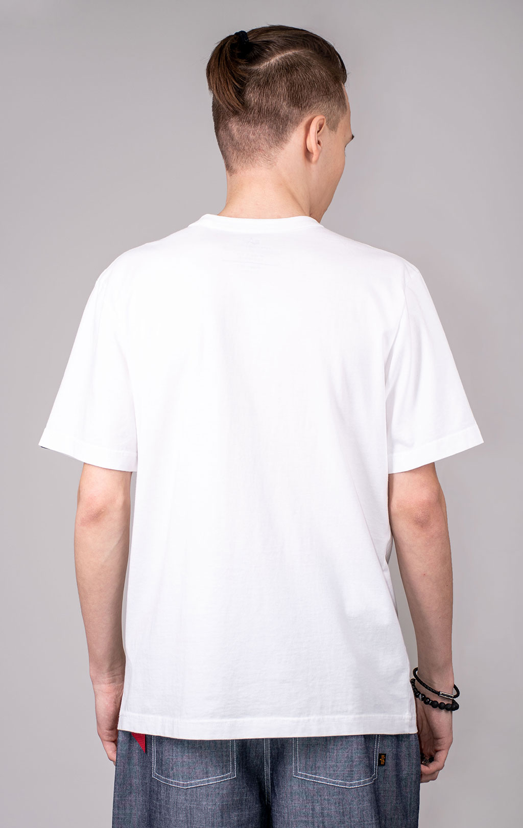 Футболка ALPHA INDUSTRIES ALPHA NAVAL BASE SAN DIEGO TEE SS 24 white 