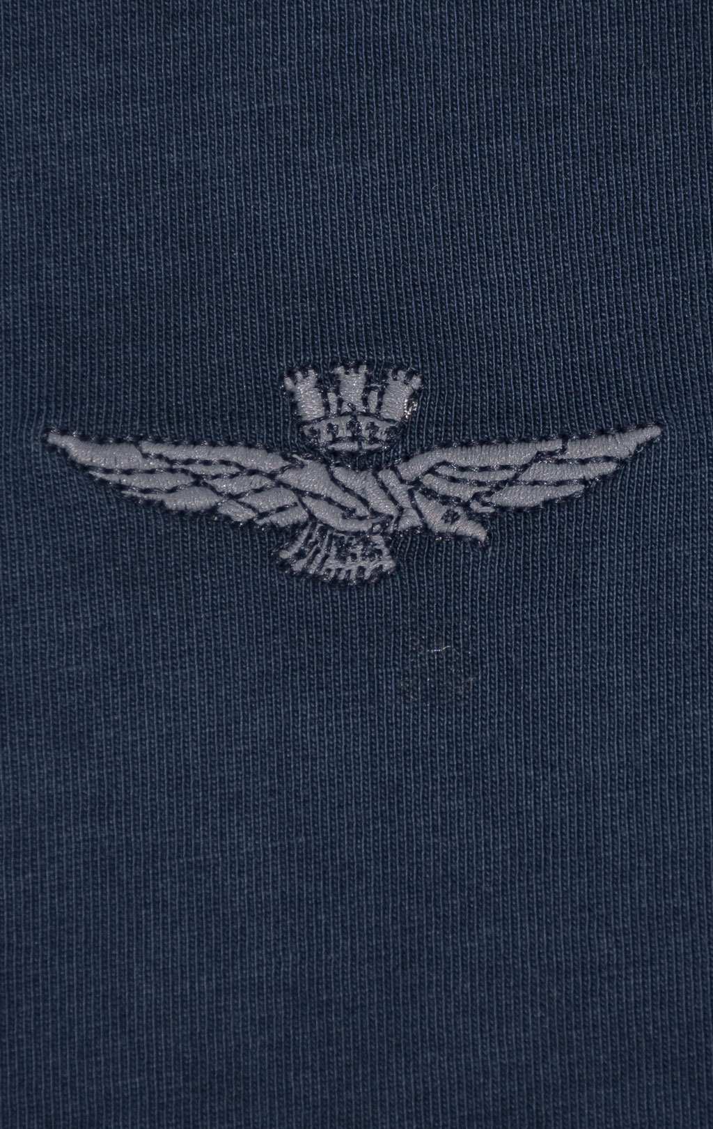 Футболка AERONAUTICA MILITARE vintage aircraft mechanic SS 24/IN blue navy washed (TS 2227) 