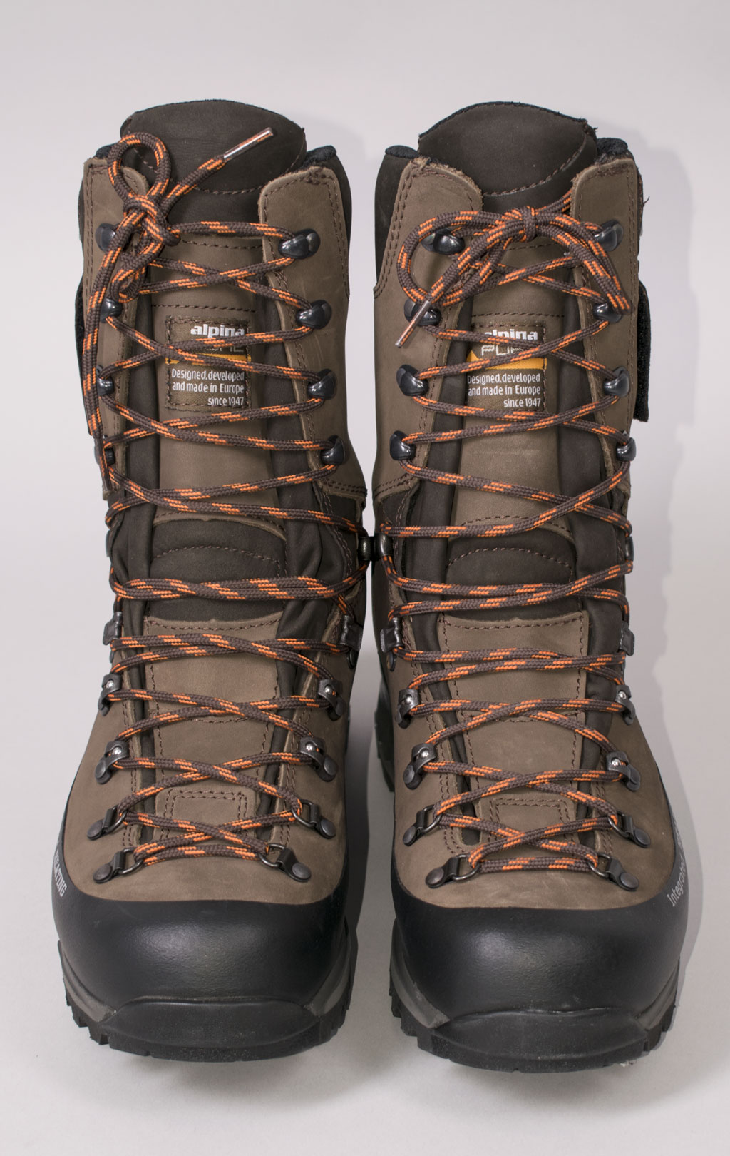 Ботинки зимние ALPINA Gore-Tex (Sympatex) HUNTER с эл.подогревом brown 