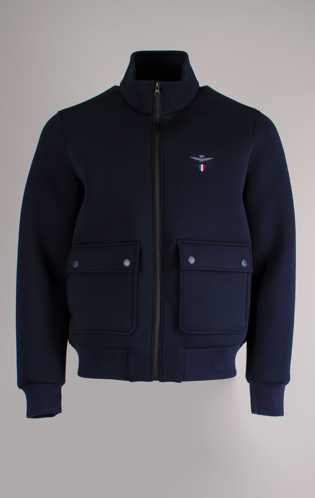 Ветровка AERONAUTICA MILITARE SS 25 m/CN blue navy (AB 2203) 