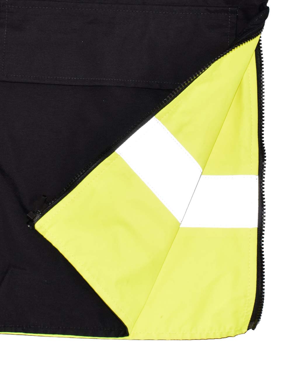 Куртка светоотражающая двусторонняя yellow/black б/у Англия