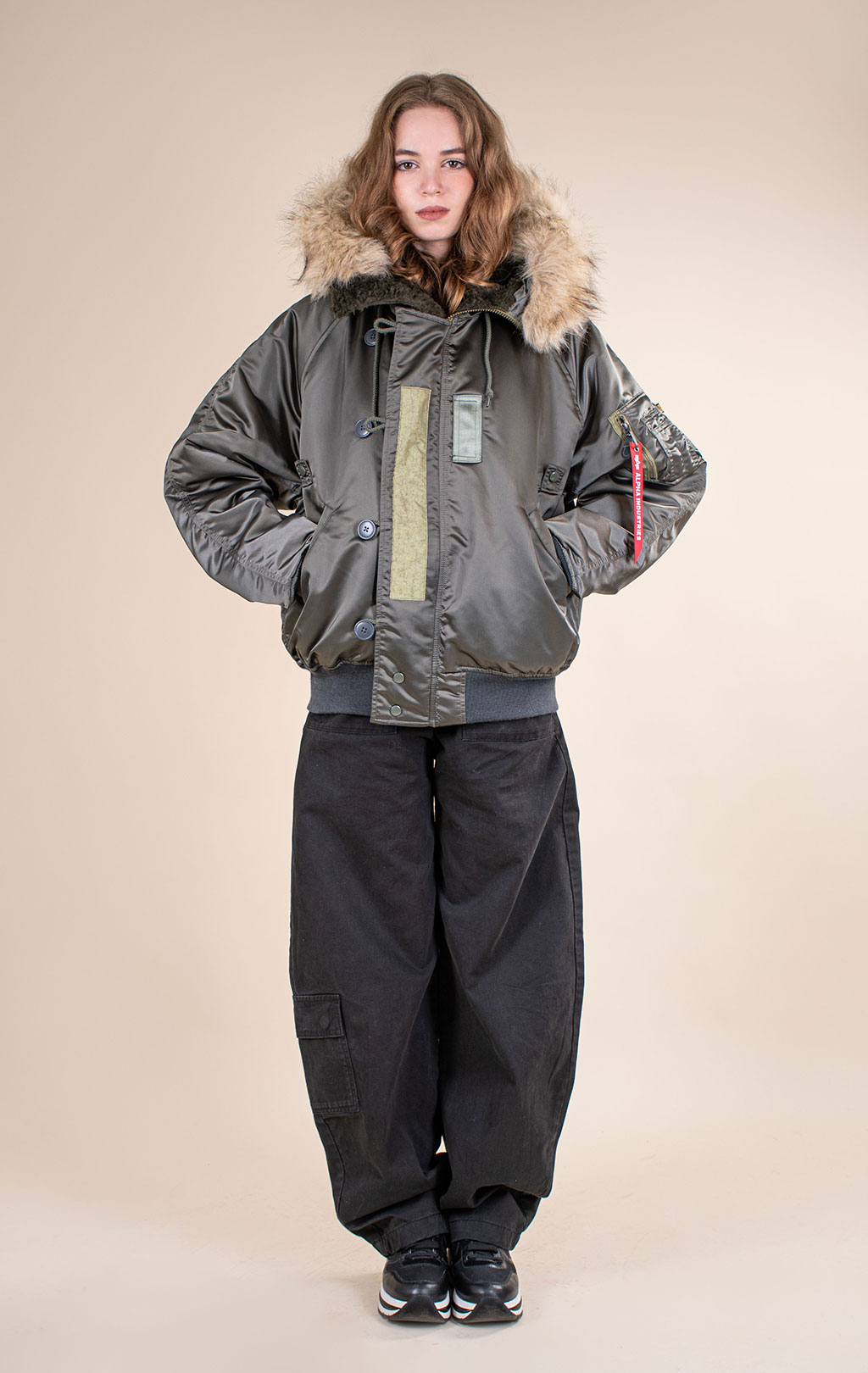 Аляска короткая ALPHA INDUSTRIES N-2B HERITAGE FIT PARKA (1950s VERSION) FW 26/27 field gray 