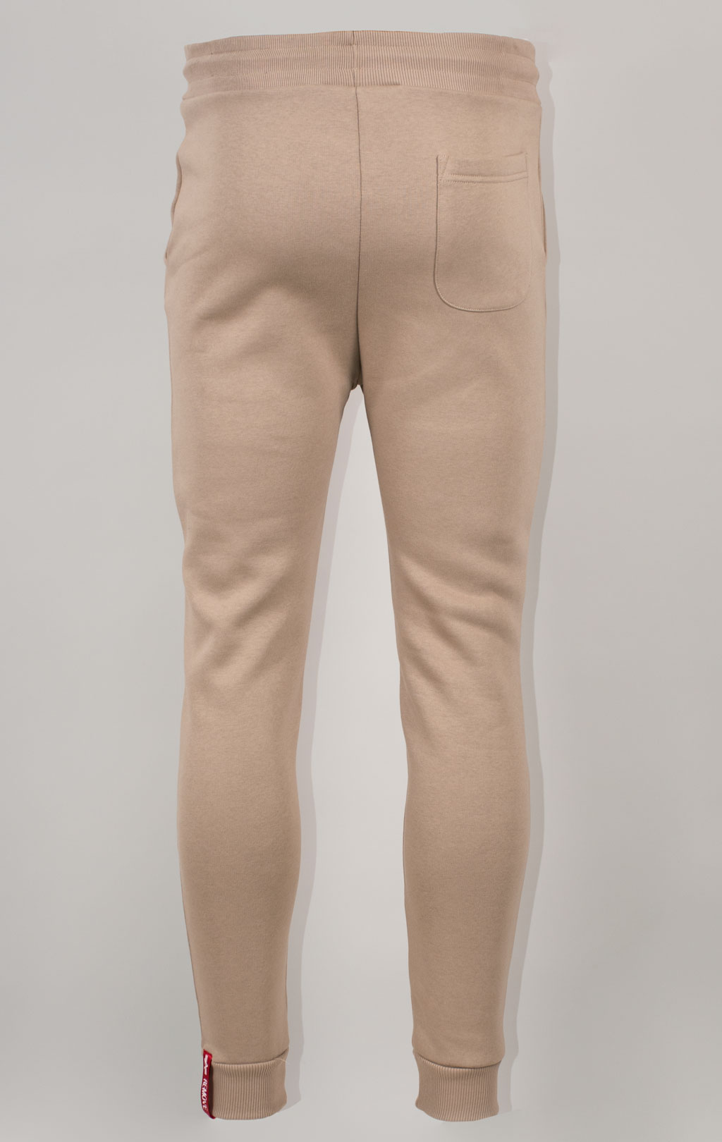 Брюки спортивные джоггеры ALPHA INDUSTRIES BASIC JOGGER SMALL LOGO vintage sand 