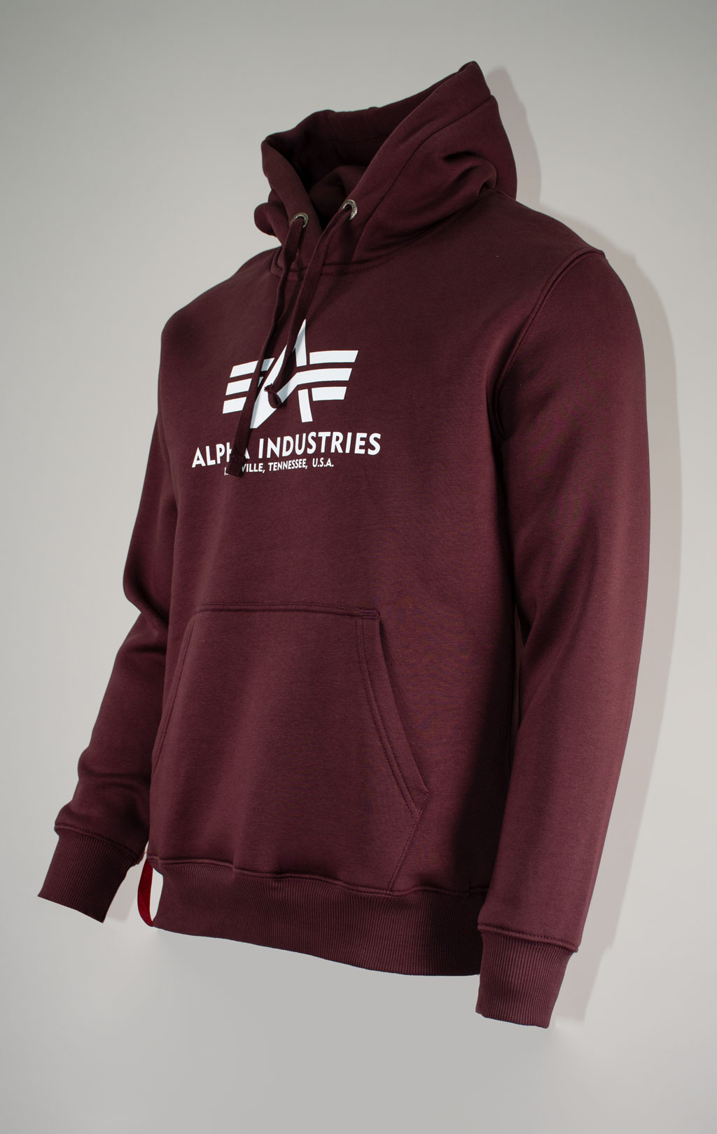 Толстовка ALPHA INDUSTRIES BASIC HOODY deep maroon 