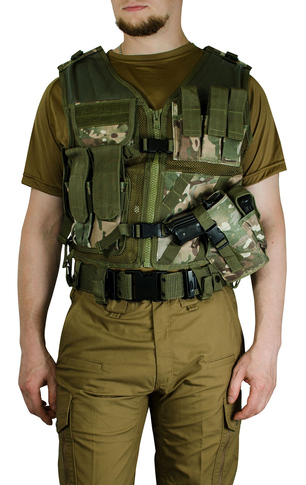 Жилет тактический Mil-Tec USMC multicam 