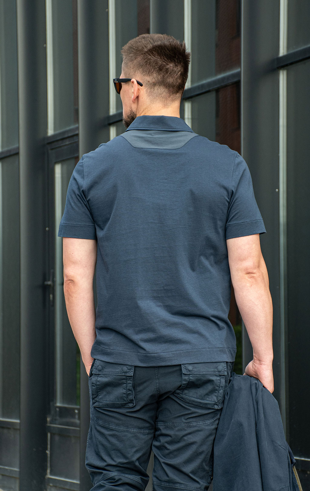 Футболка-поло PARAJUMPERS BORDLEY SS 26 ink blue 