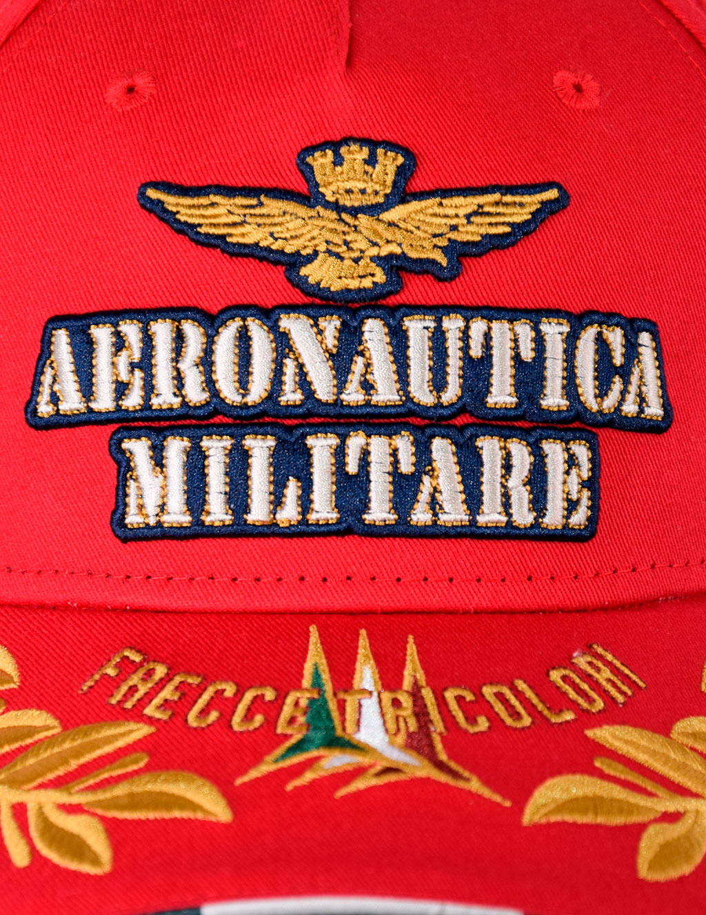 Бейсболка AERONAUTICA MILITARE rosso sport (HA 1008)