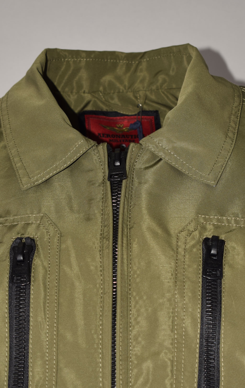 Ветровка AERONAUTICA MILITARE SS 22 m/BD verde militare (AB 2008) 