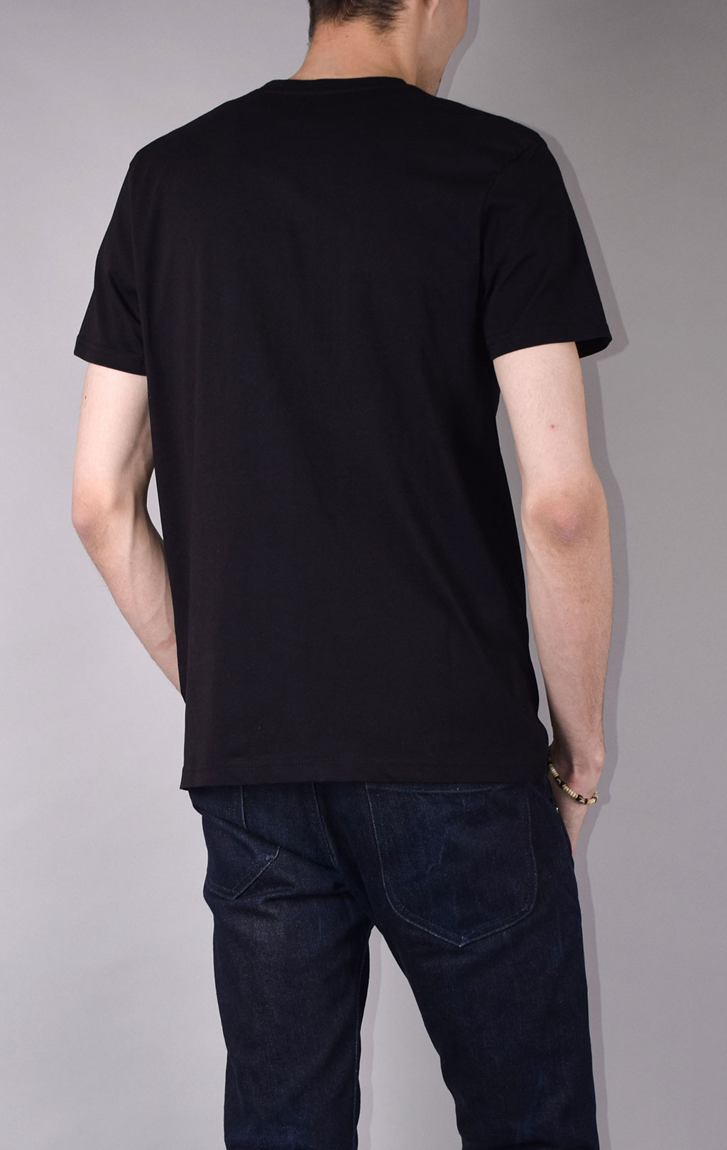 Футболка ALPHA INDUSTRIES BASIC T black/blue 