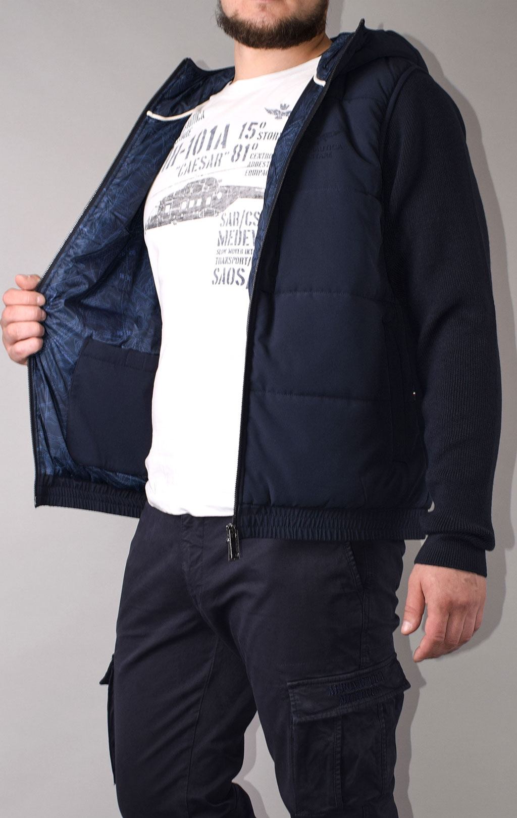 Куртка AERONAUTICA MILITARE FW 20/21/CN blue navy (AF 410) 