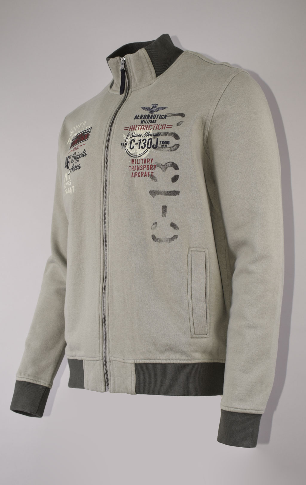 Олимпийка AERONAUTICA MILITARE ANTARCTICA FW 23/24/TR light green (FE 1819) 