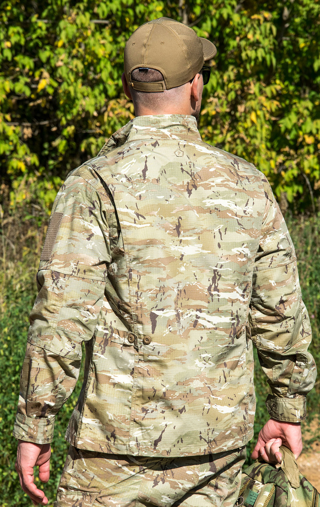 Китель  тактический Pentagon LYCOS хлопок35%/полиэстер65% Rip-Stop camo penta 02023 