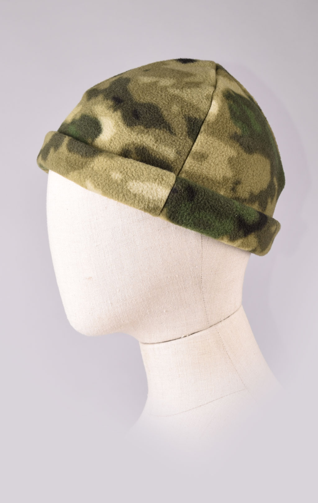 Шапка тактическая SABADO флис green camo 1232 