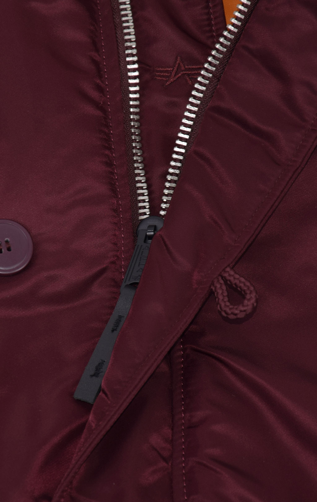 Аляска ALPHA INDUSTRIES SLIM FIT GEN-I N-3B maroon/orange 