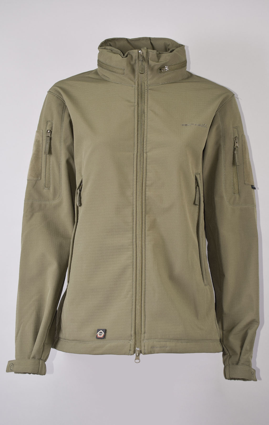 Женская куртка тактическая softshell Pentagon мембрана ARTAXES Soft Shell 06E RAL 7013 08011w 