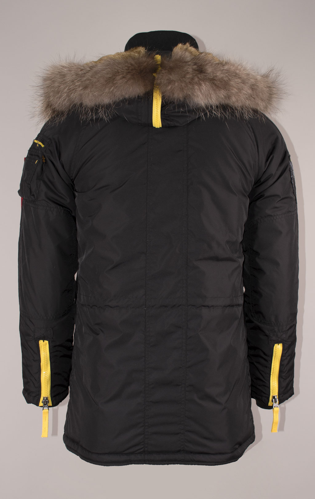 Аляска ALPHA INDUSTRIES PPS big size N-3B натур. мех black 