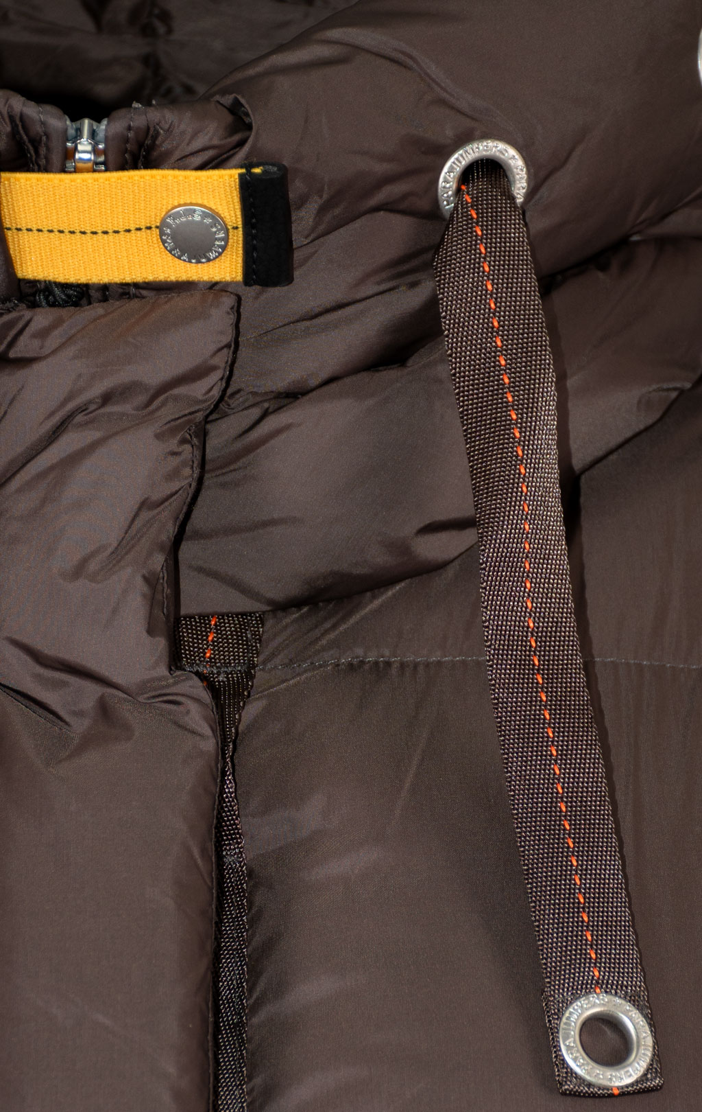 Женское пальто пуховое PARAJUMPERS LEONIE FW 25/26 earth brown 