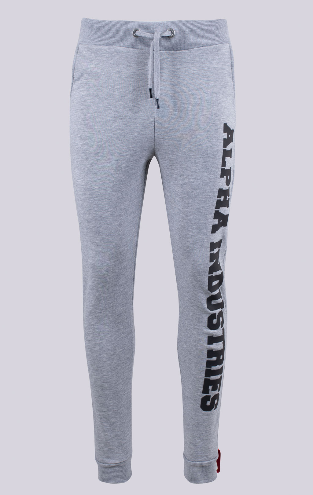 Брюки спортивные джоггеры ALPHA INDUSTRIES BIG LETTERS JOGGER grey heather 