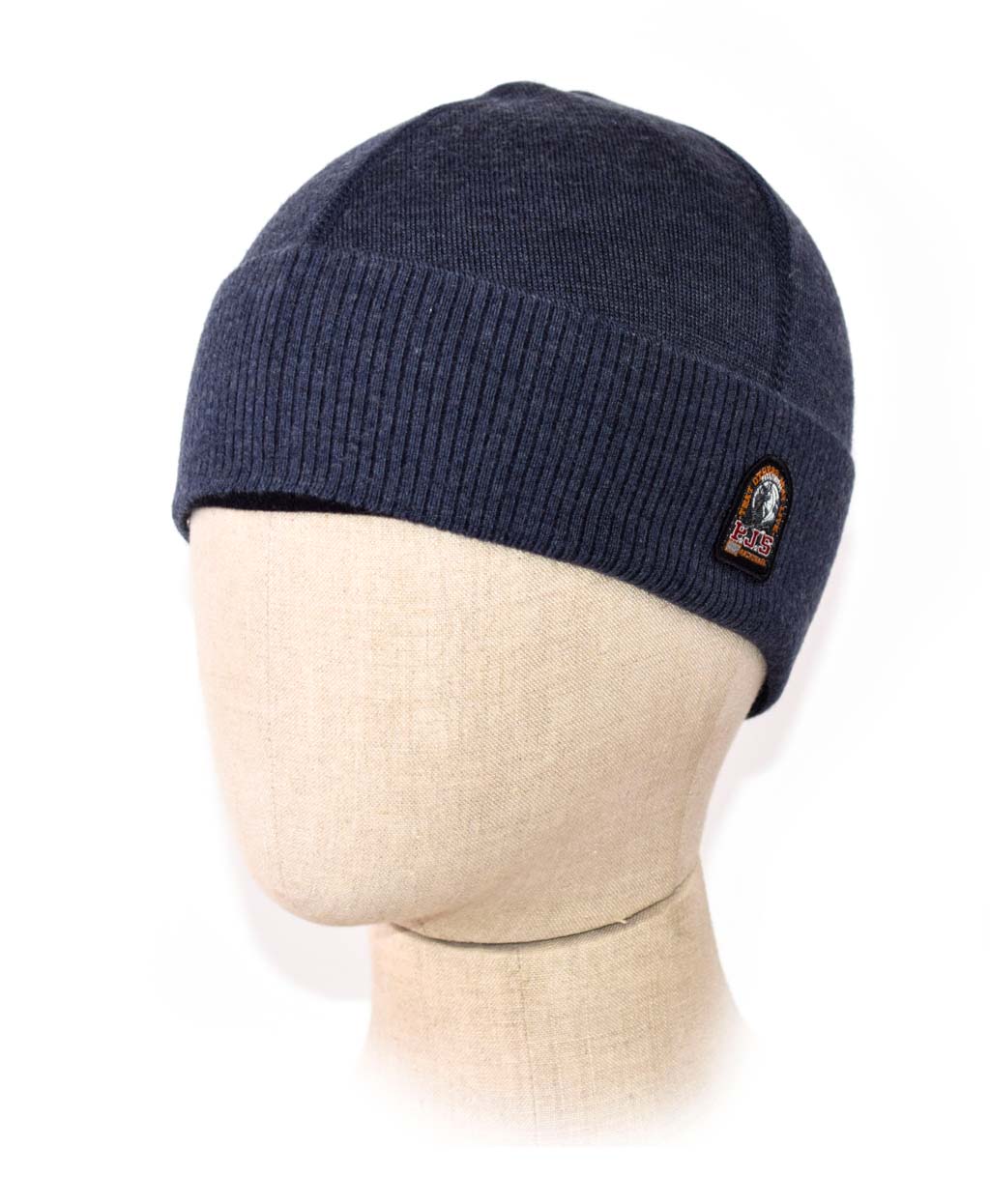 Шапка вязаная PARAJUMPERS DOUBLE HAT FW 20/21 navy 