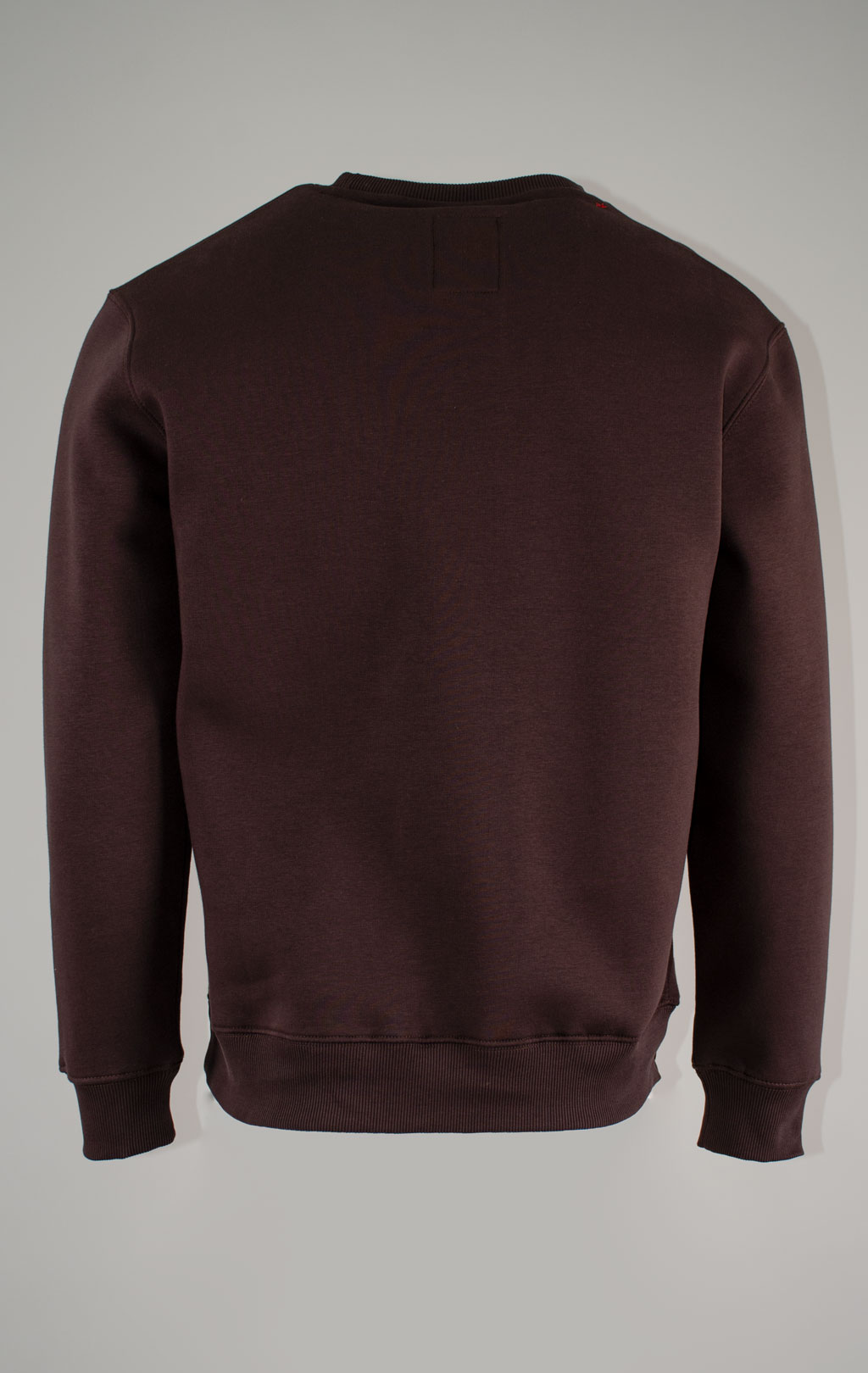 Свитшот ALPHA INDUSTRIES BASIC SWEATER SMALL LOGO hunter brown 